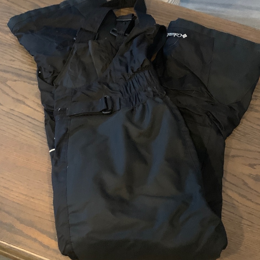 Columbia Black Insulated Snow Pants